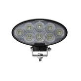 7 inch 80W Oval Swivel Mounting Built-in Deutsch LED Work Light EMC CISPR25 CLASS 4