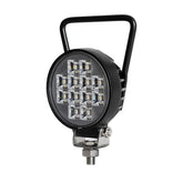 Portable LED Work Light|3'' 12W|PC Lens|Wide Flood|12V 24V DC