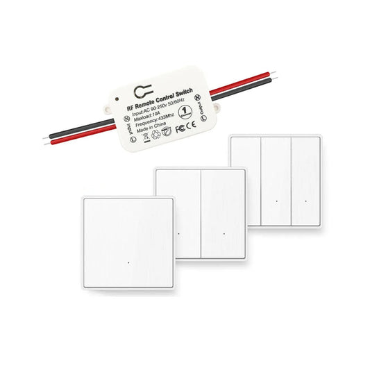 Smart Light Switch Wireless RF 433Mhz