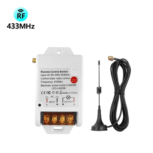 30A Remote Control Switch