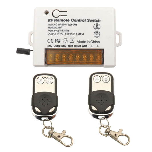 AC 2 Channels Wireless Relay