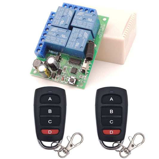 ANTTYA DC 4way remote control relay