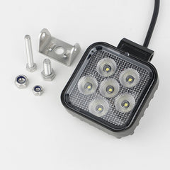 Best LED Work Light|3'' 24W|PC Lens|Wide Flood|12V 24V DC