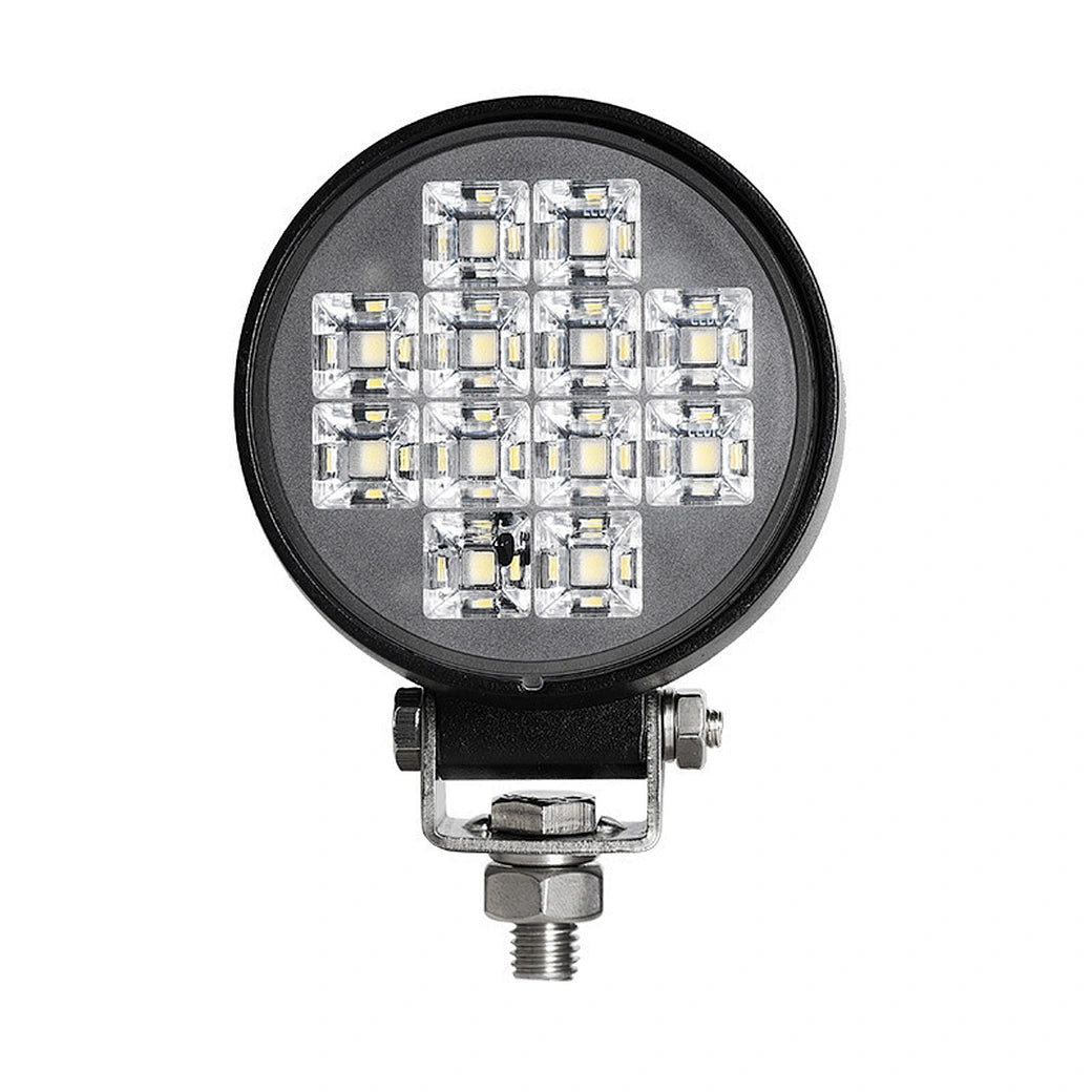 LED Working Light|3'' 12W 960 LM|PC Lens|Wide Flood|12V 24V DC
