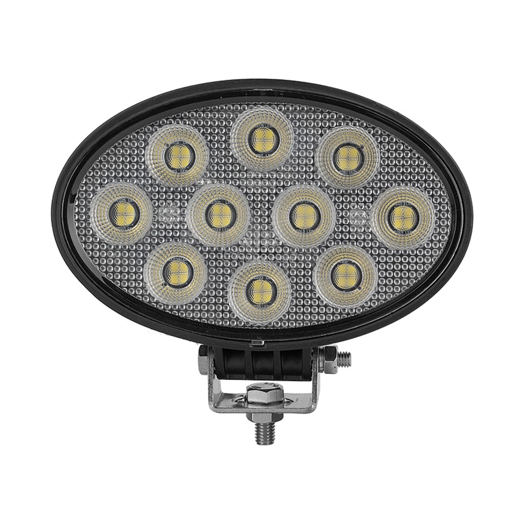 Tractor Lights LED|4''24W 2400LM|PC Lens|Wide Flood|12V 24V DC